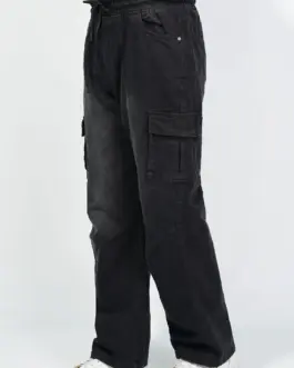6 Pocket Denim Cargo Baggy