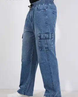 Casual Denim Cargo Baggy for Men