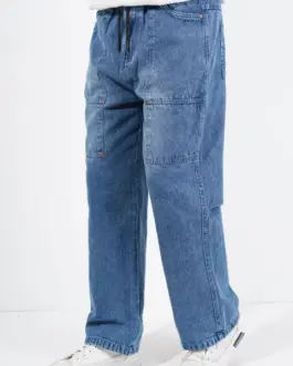 Classic Men’s Fit Denim Baggy Jeans