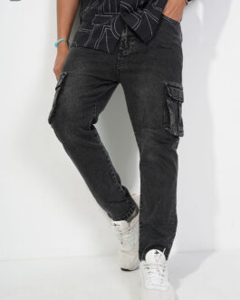 Modern Fit Stitch Cargo Jeans