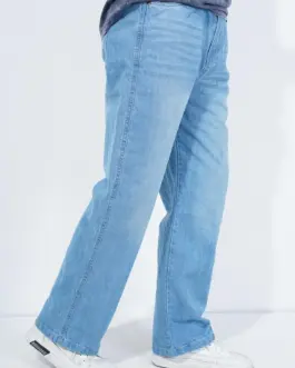 Classic Wide-Leg Relaxed Fit Jeans