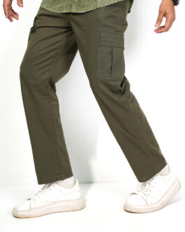 Twill Jogger Relaxed Fit Cargo Pants